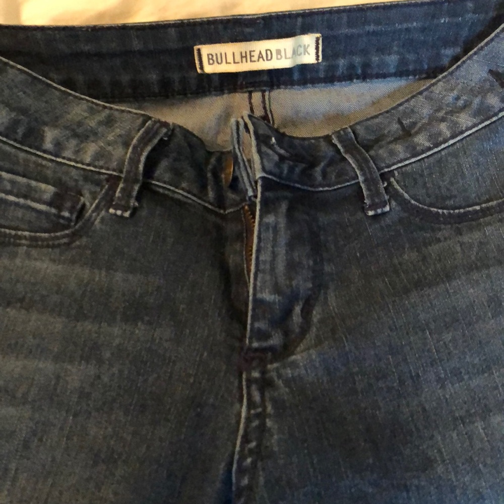 Bullhead black denim leggings never worn